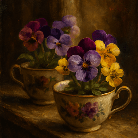 Classical Oil portrait example